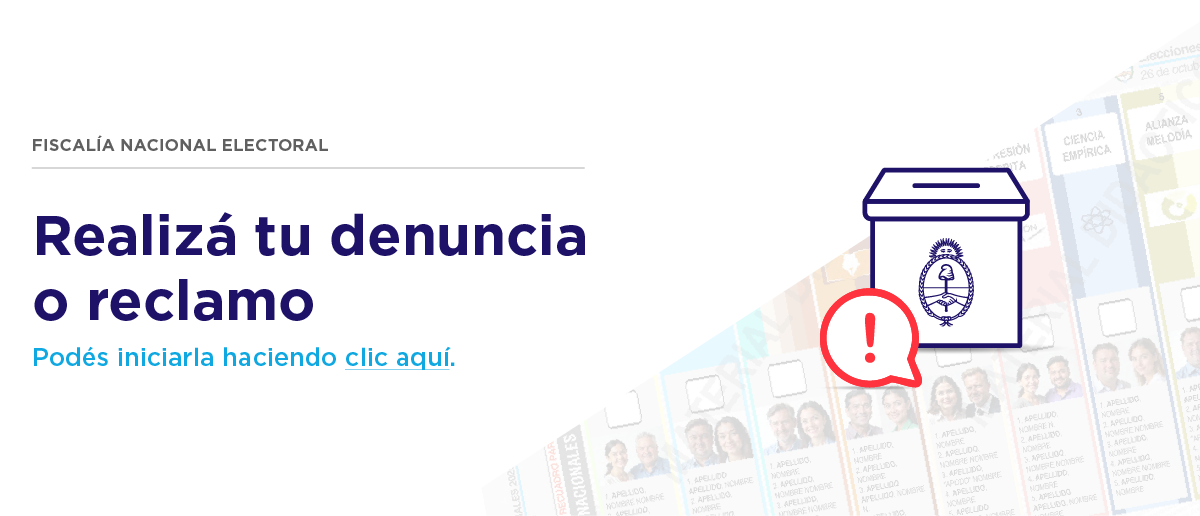 Realizá tu denuncia. Podés iniciarla haciendo click aquí o también vía email, correo postal o personalmente.